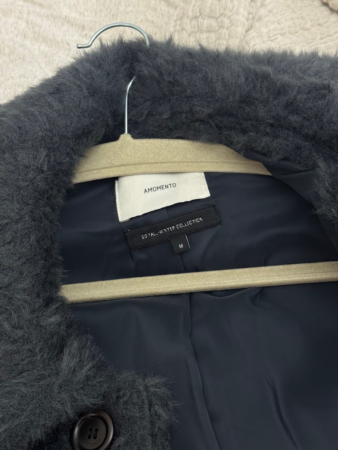 아모멘토 퍼 미드 코트 M사이즈 상품이미지6