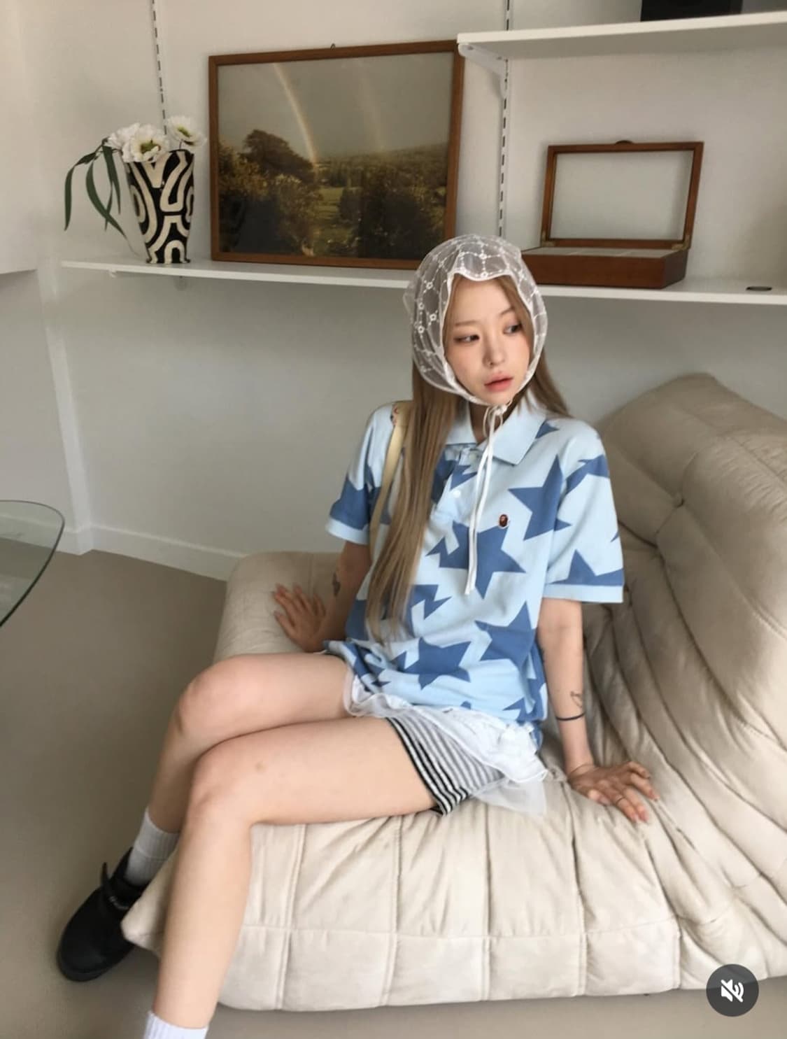 베이프 소라 스타 티셔츠 상품이미지1