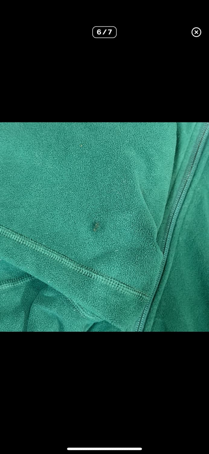  (바배) 아디다스 라이트그린 플리스 집업 상품이미지6