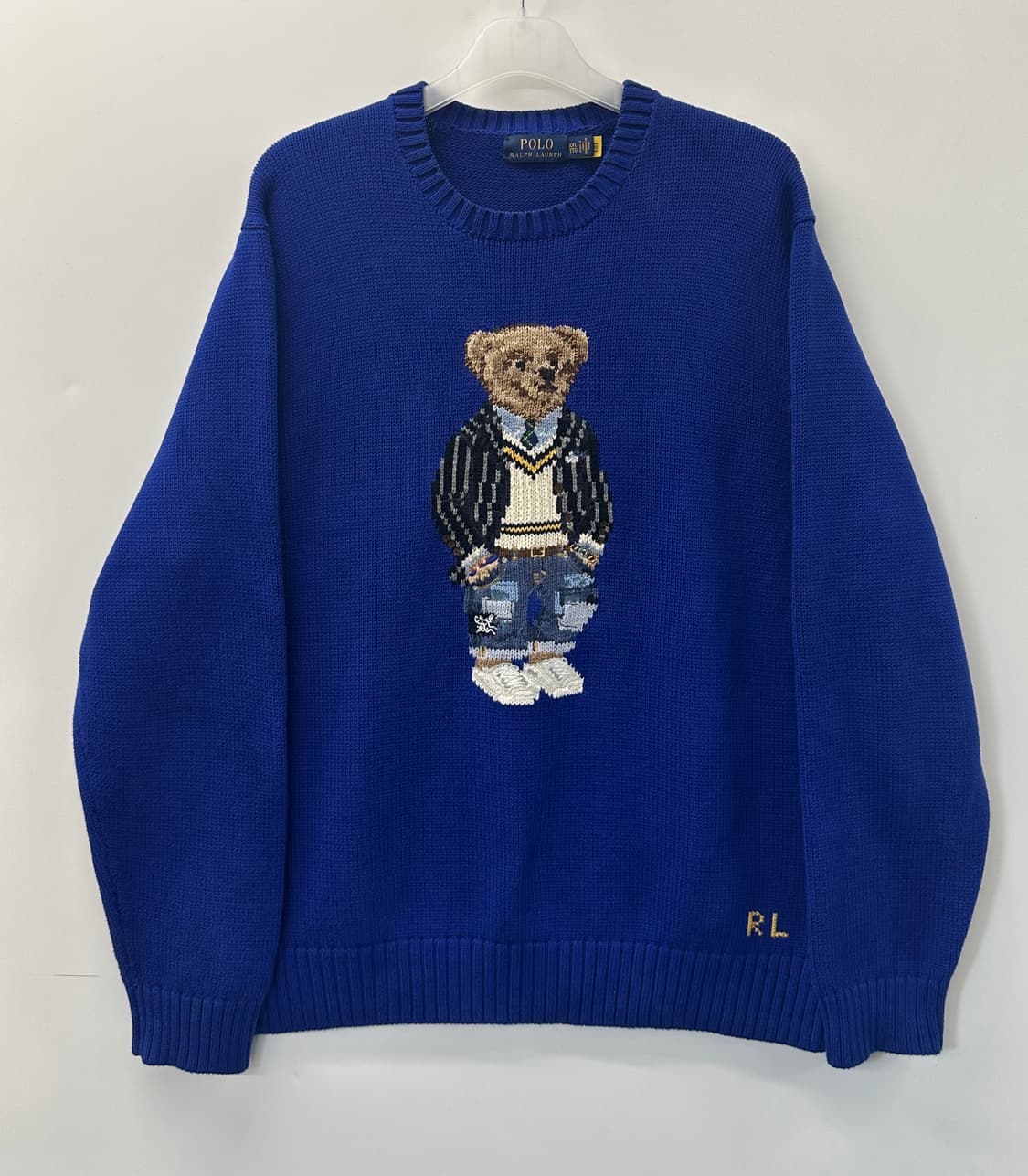 폴로 랄프로렌 베어 니트 큐알정품탭 2xl 상품이미지2
