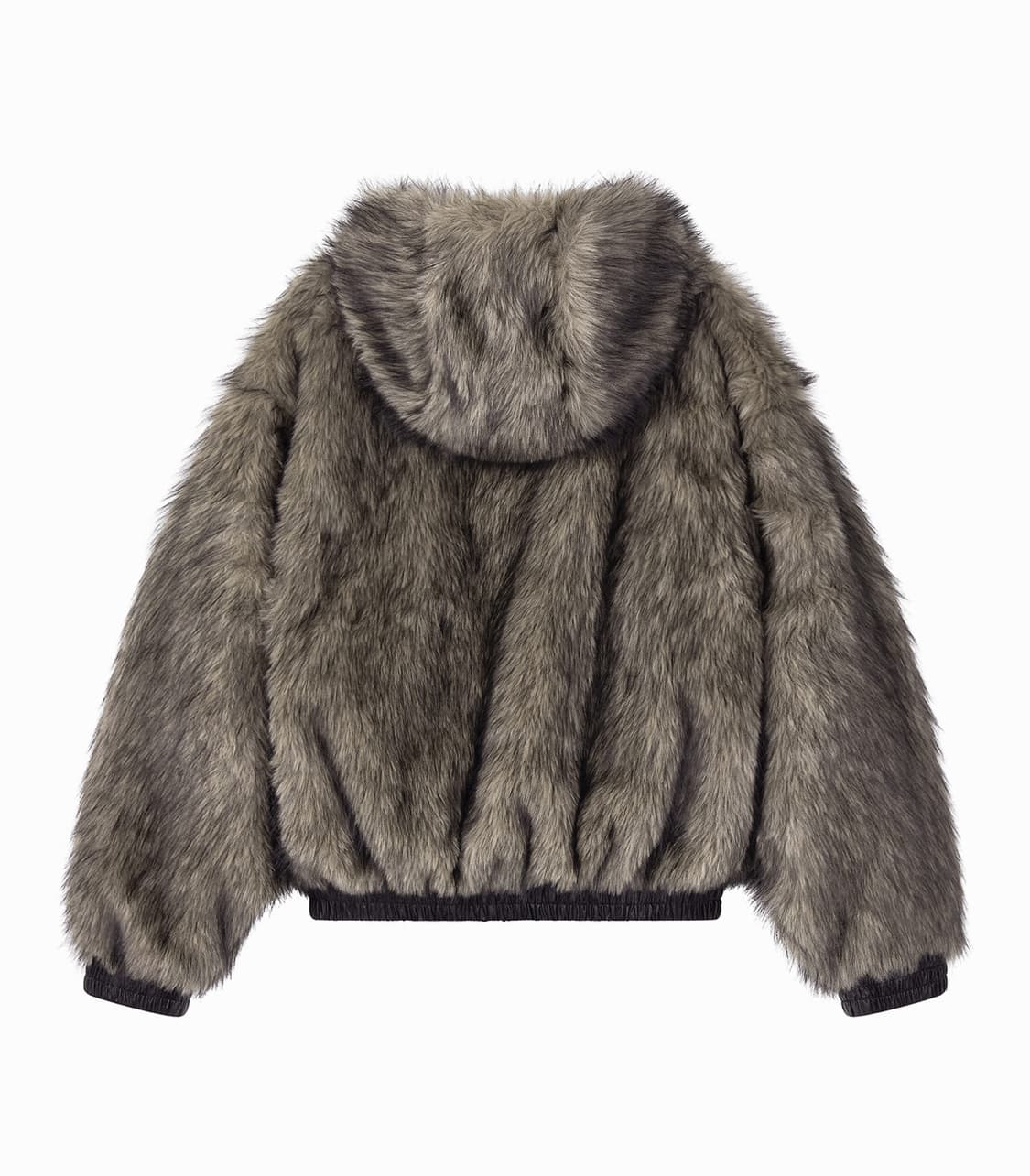 샌드릭 리버시블 퍼 레더 점퍼 베이지/블랙 상품이미지6