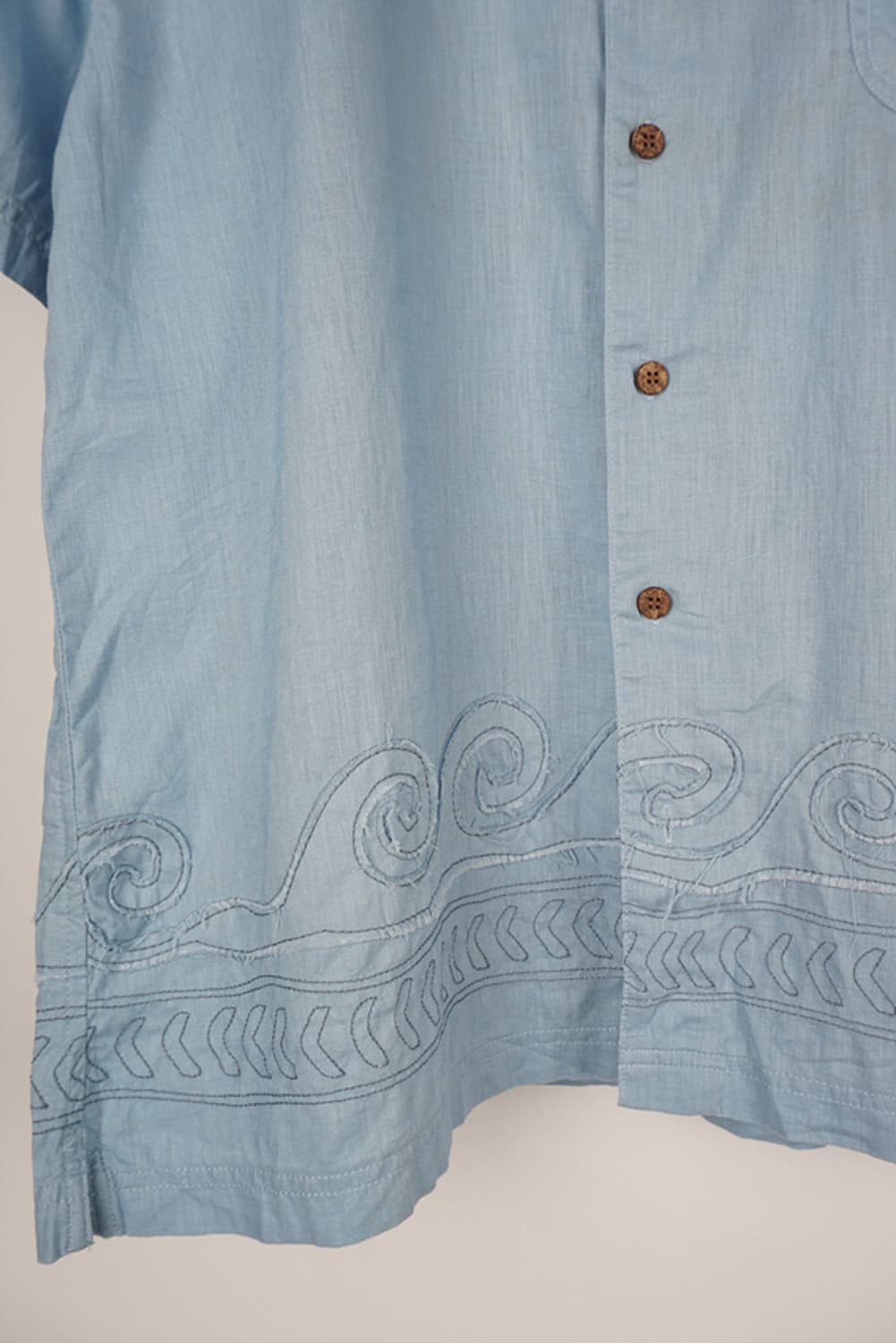  LIFE IS GOOD embroidered shirt 상품이미지4