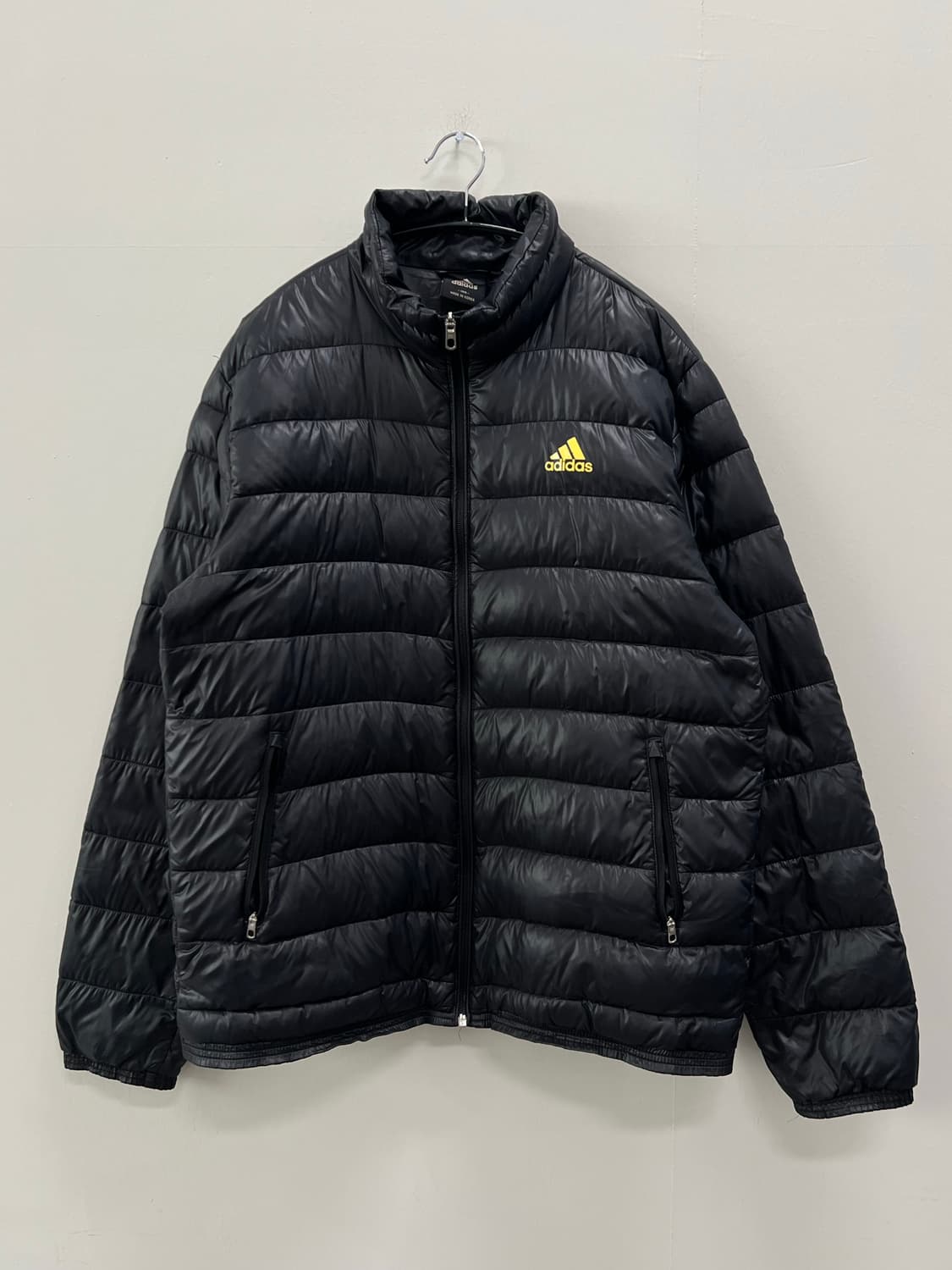 아디다스 올드스쿨 경량 패딩 블랙 상품이미지2