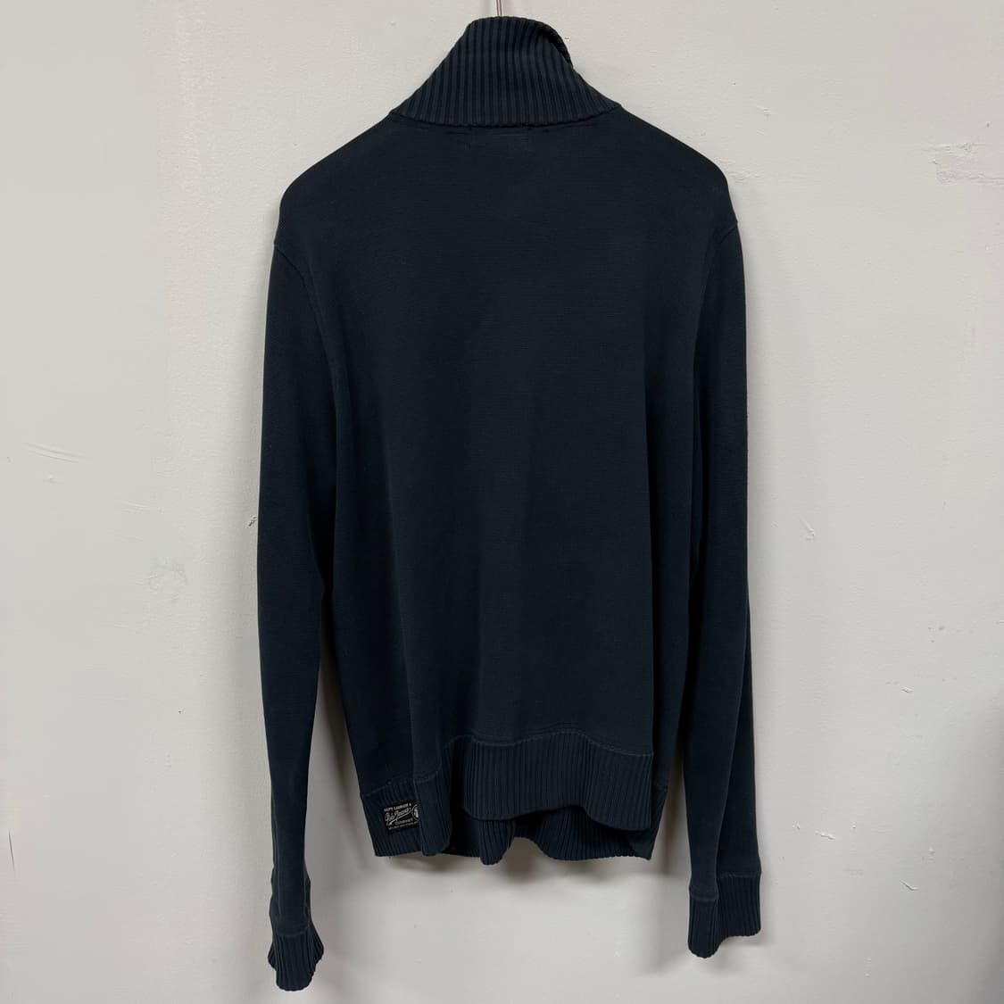 폴로 밀리터리 니트 집업 상품이미지2