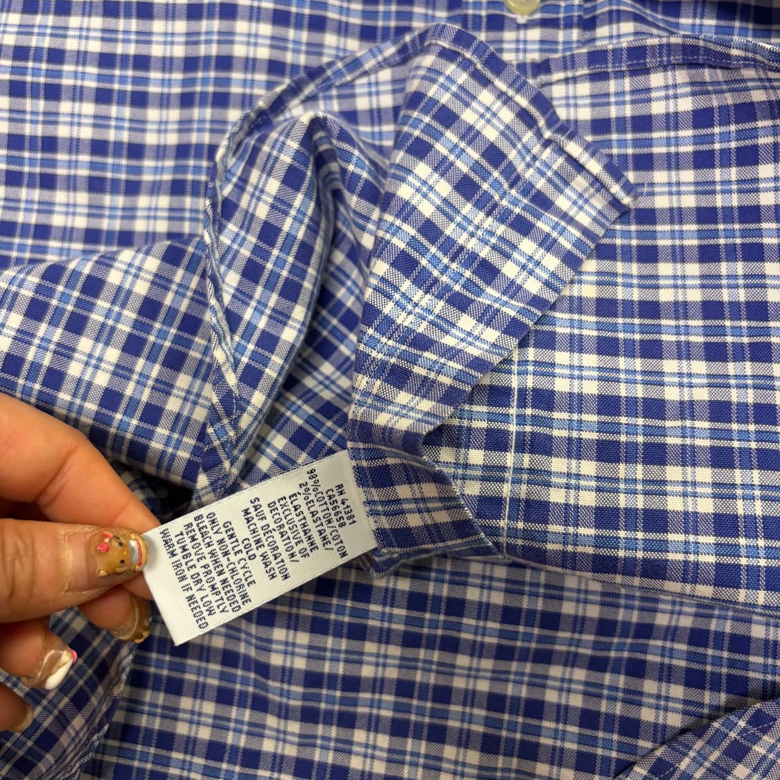 폴로 체크 셔츠[2305] 상품이미지7