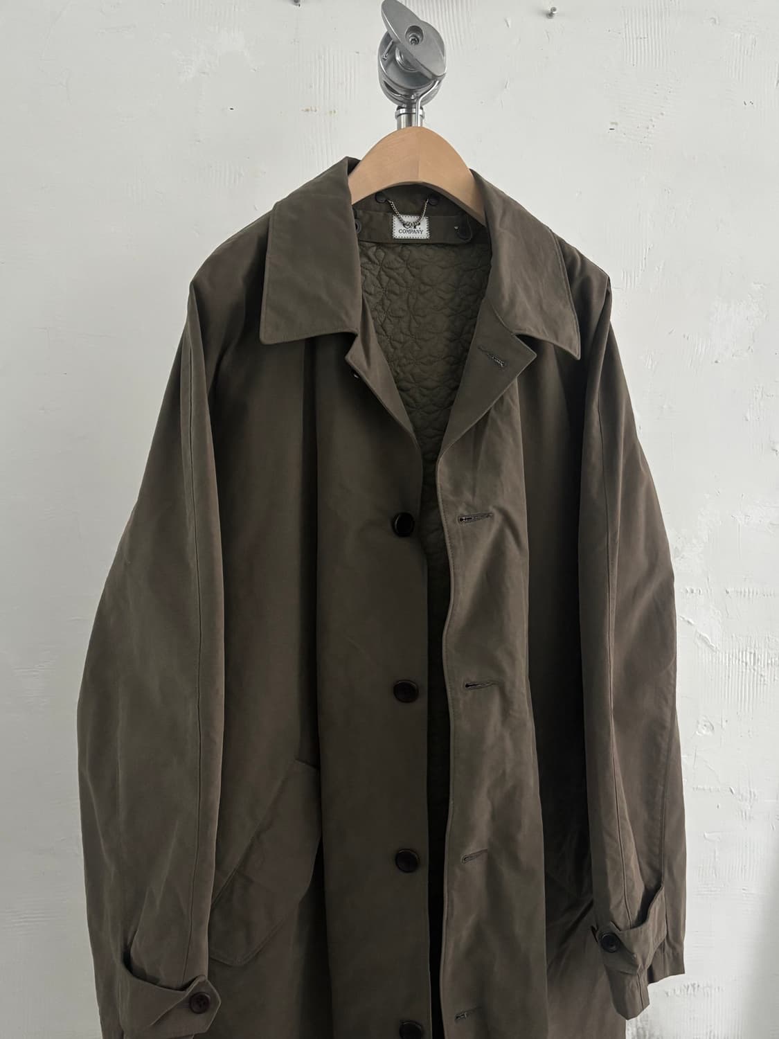 CP Company 씨피컴퍼니 90‘s 나일론 카키 롱 코트 상품이미지9