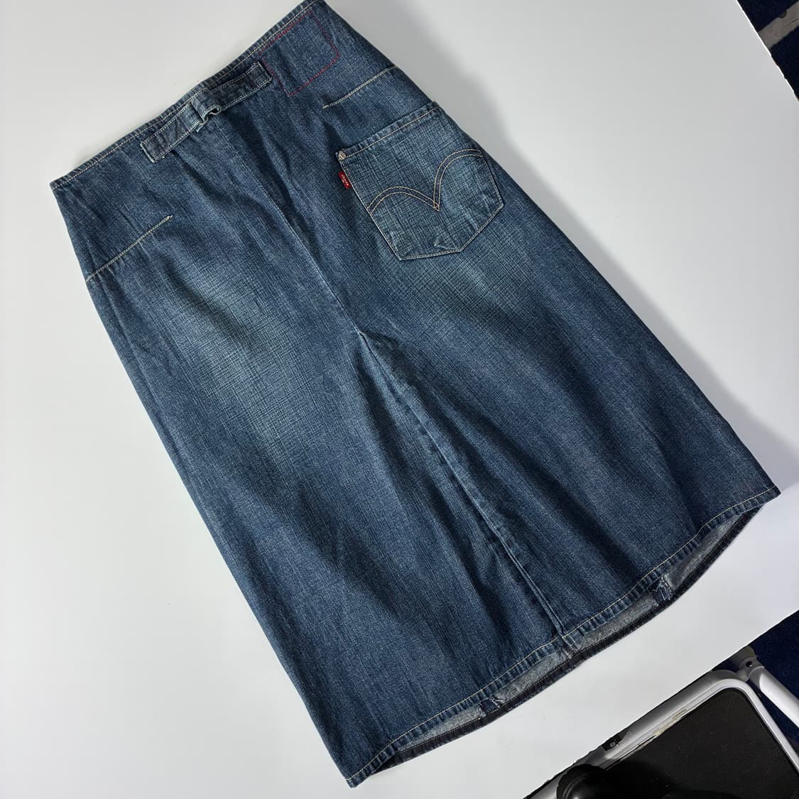 Levi's  리바이스 00,s 엔지니어드 데님 스커트 상품이미지3