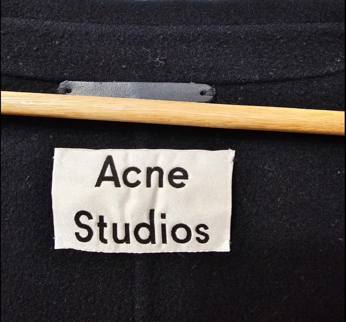 아크네 스튜디오 블랙 오버핏 캐시미어 코트 ~~55반 상품이미지7