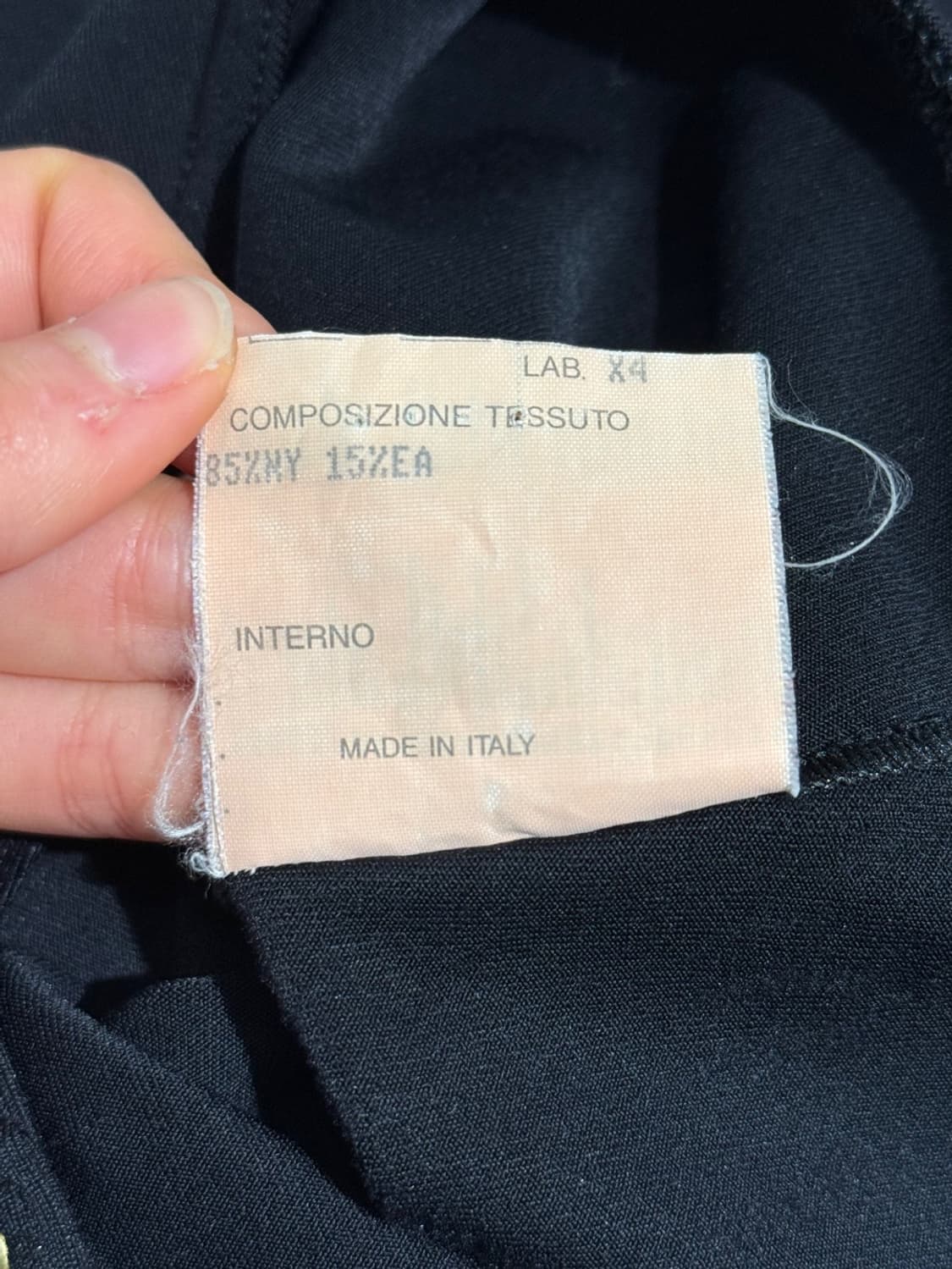 펜디 진스 블랙 로고 패치 롱슬리브 바디수트 상품이미지9