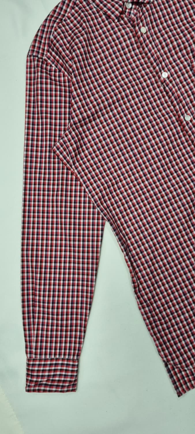 LINVIN 랑방 이태리 체크 셔츠 L _ 남성 상품이미지3