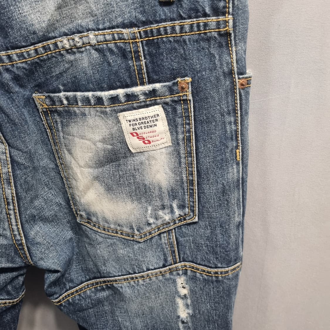디스퀘어드2 남성 데미지 청바지 50 상품이미지6