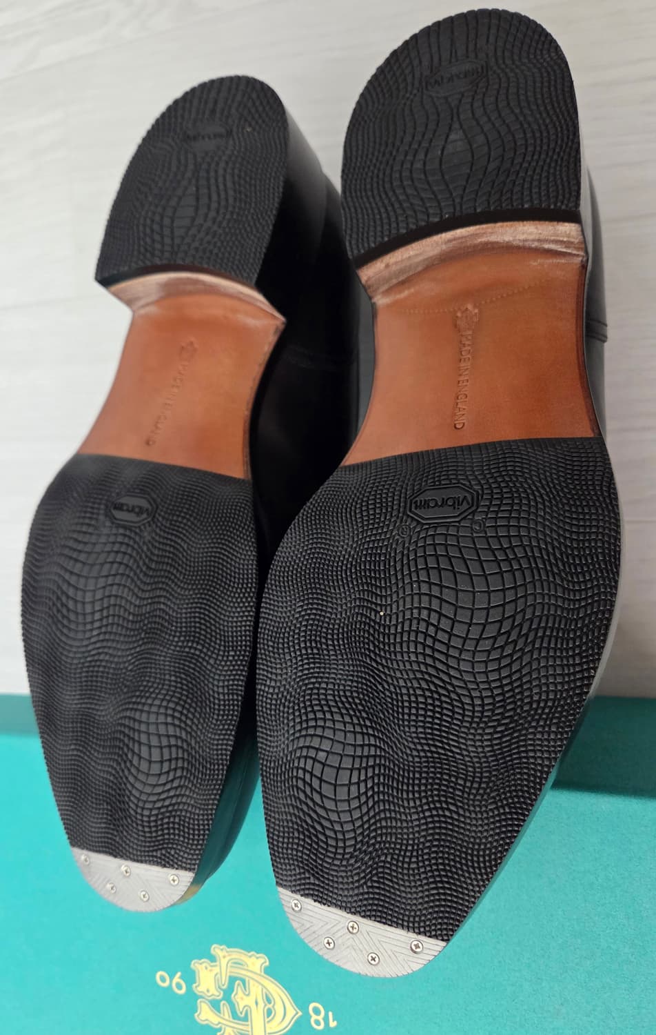 에드워드그린 도버 블랙 606last 8.5/9F H/AF솔 상품이미지3