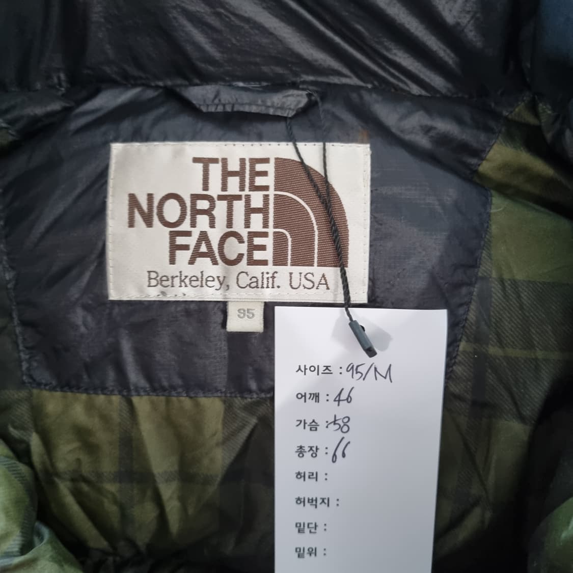 노스페이스 850 한정판 고프코어 애벌레 패딩  상품이미지6