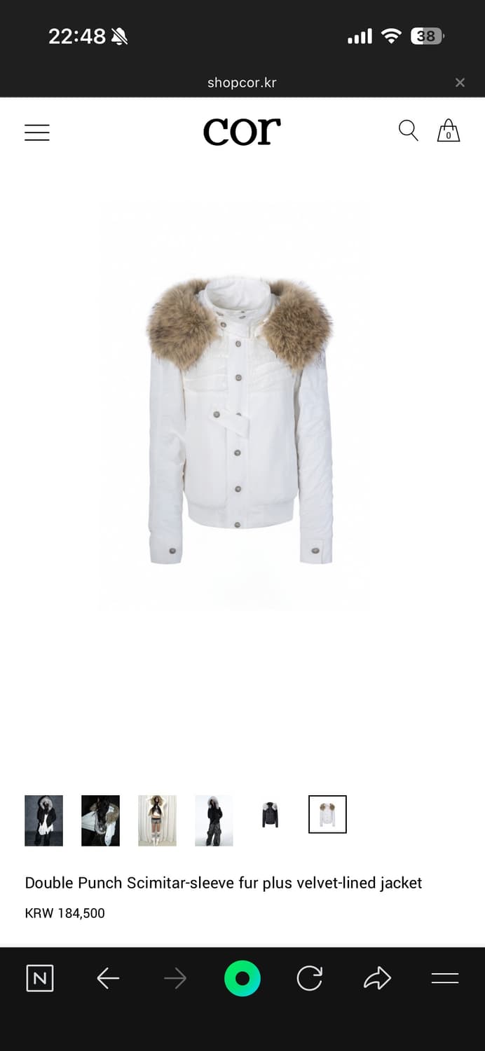 Double Punch Scimitar-sleeve fur plus 상품이미지5