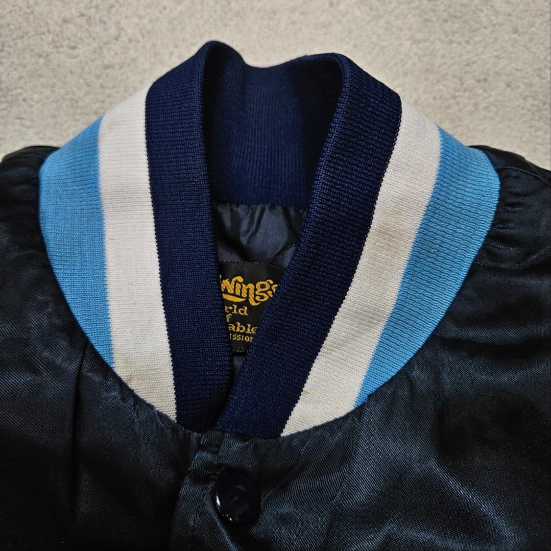 70s 스윙스터 사틴 봄버 자켓 L 상품이미지7