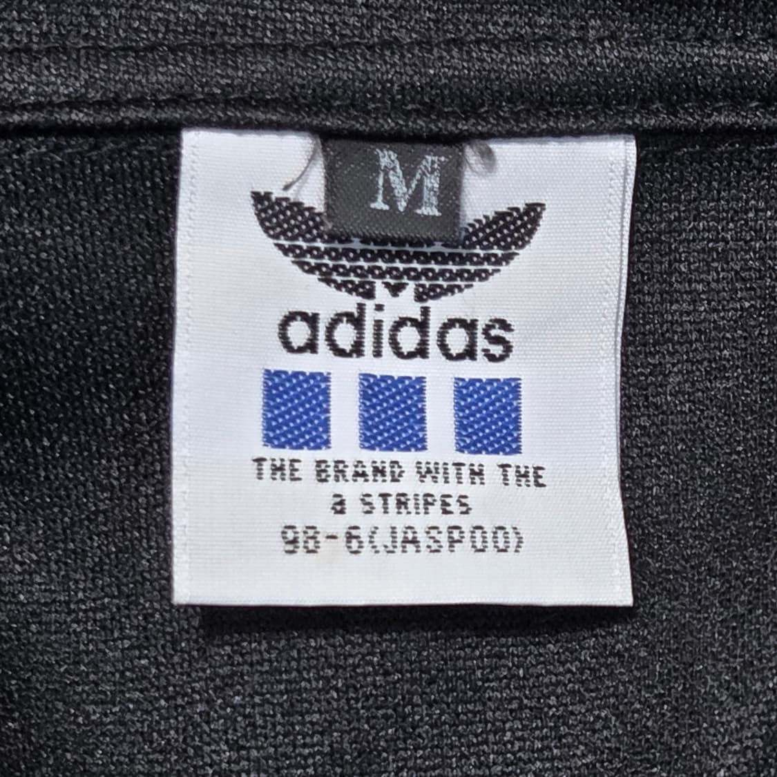 Adidas 아디다스 90s 일본 올드 빈티지 검/금 파이어버드 트랙탑 상품이미지7