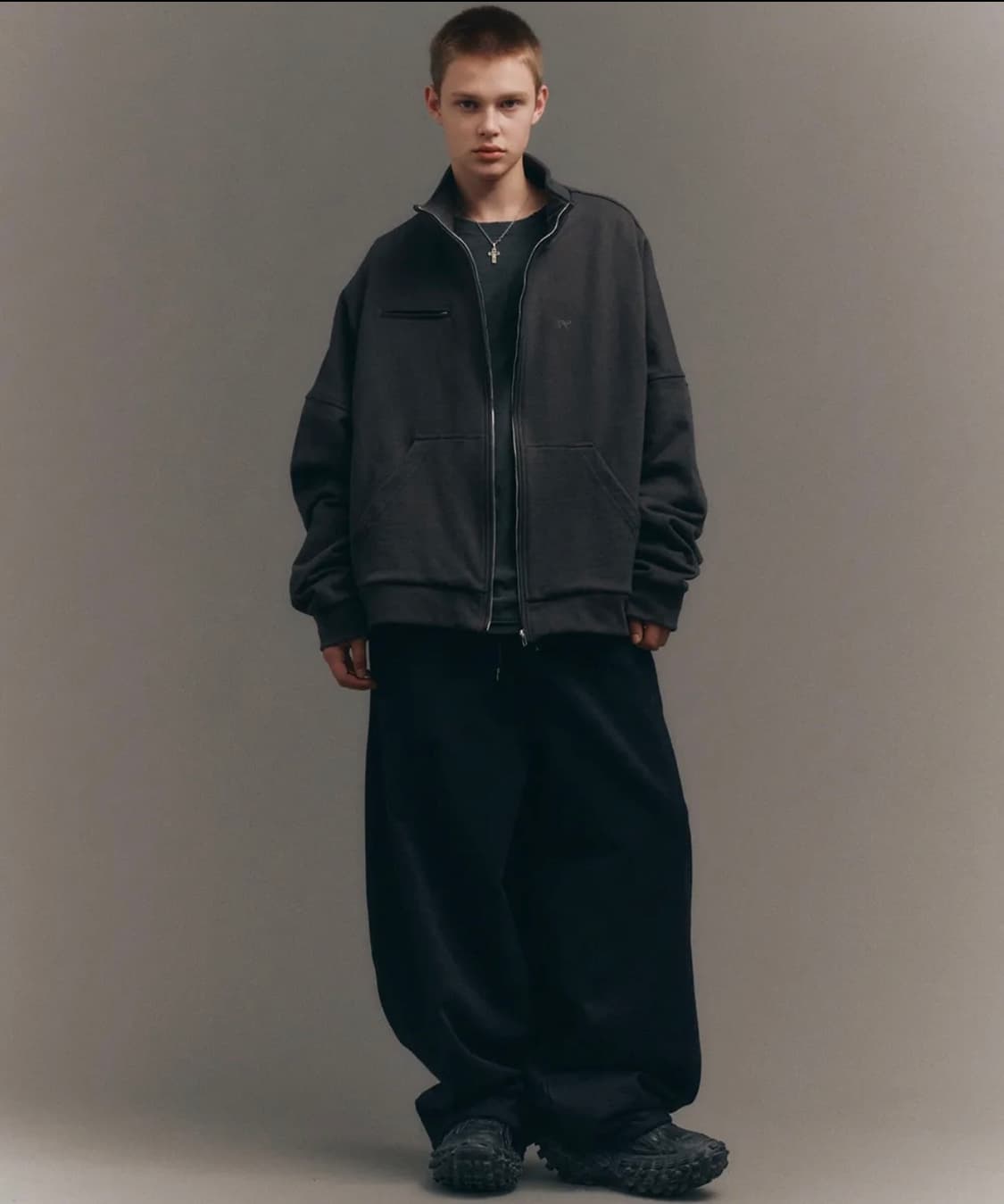 빅 배기 스웨트팬츠 상품이미지2