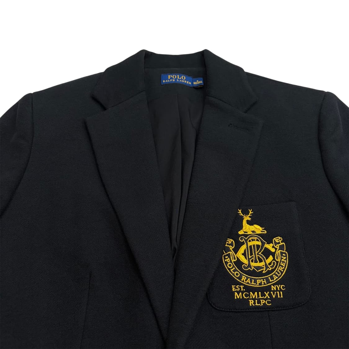폴로 랄프로렌 여자 여성 우먼스 금장 블랙 블레이저 자켓 0 size 상품이미지3