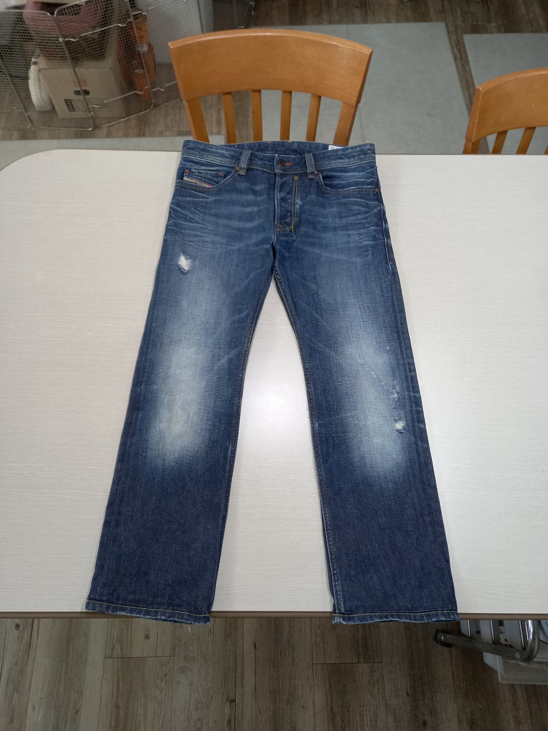 29 DIESEL SAFADO 골반 데미지워싱 일자진 29-548 상품이미지1