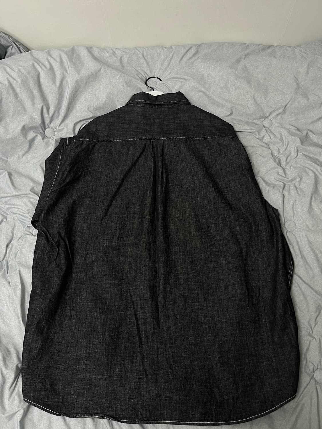 유니온블루 / 런드리 데님 셔츠 블랙 / XL 상품이미지2