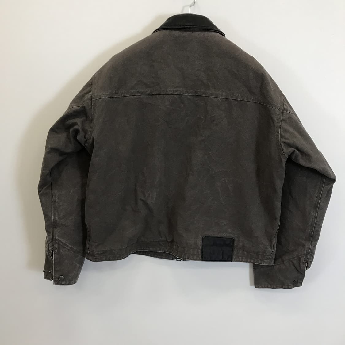 프리즘웍스 24FW 카우하이드 캔버스 워크자켓 머드 [M] 상품이미지3