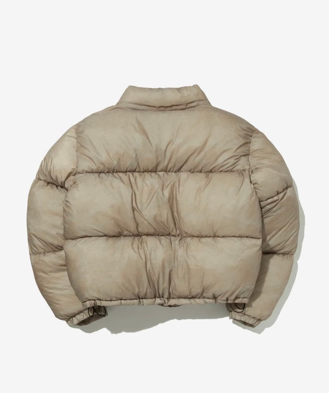 SUADE SHORT PUFFER JACKET [BEIGE] 상품이미지3