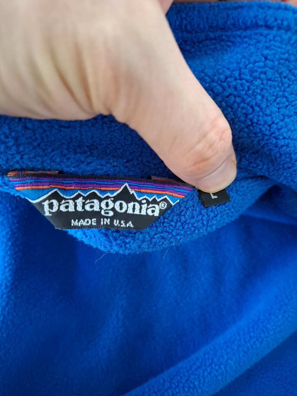 L 파타고니아 90s usa 쉘드 신칠라 아우터 에메랄드 바람막이 상품이미지7