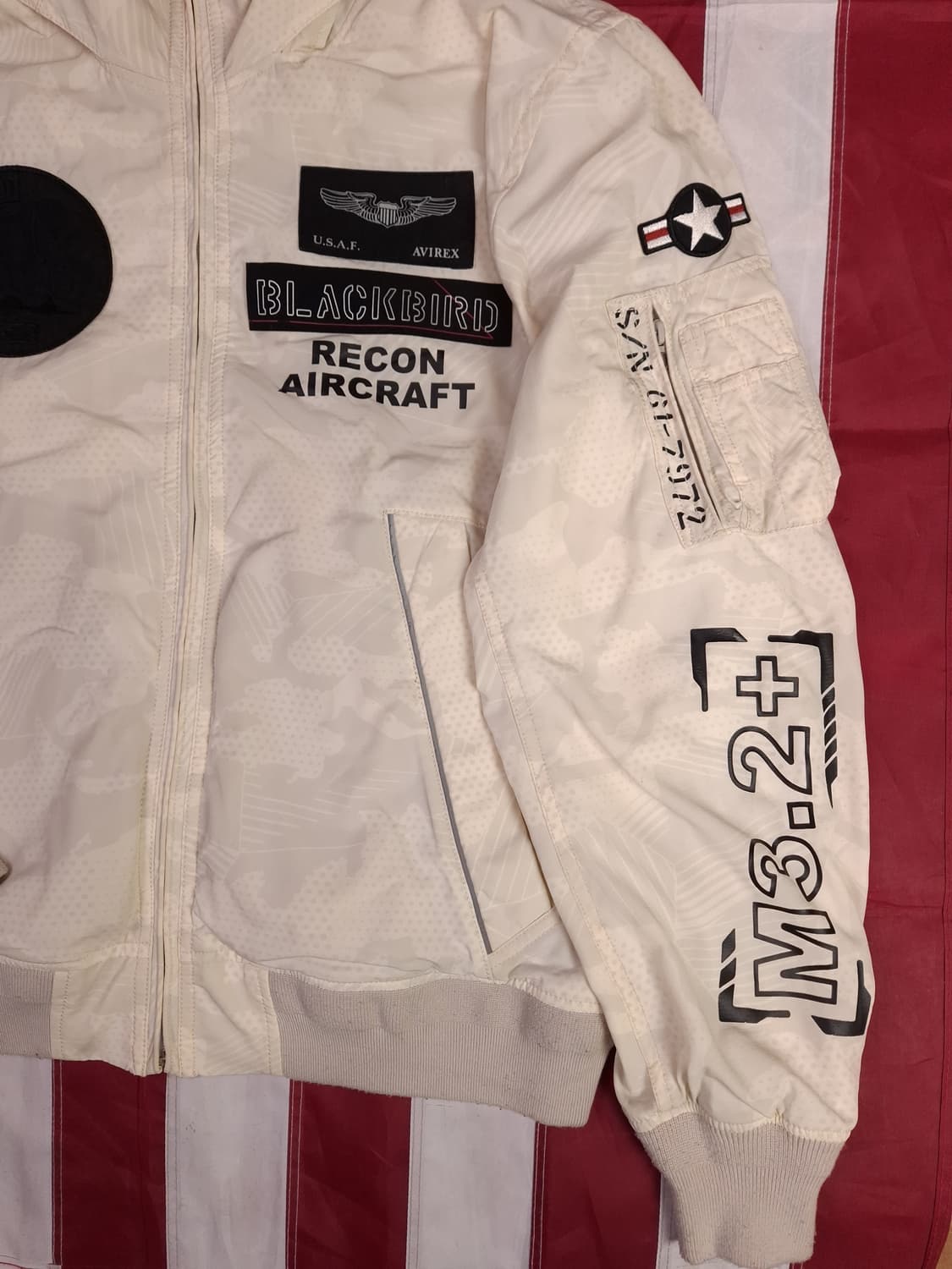 오리지날 아비렉스 USAF 바람막이 자켓 상품이미지4