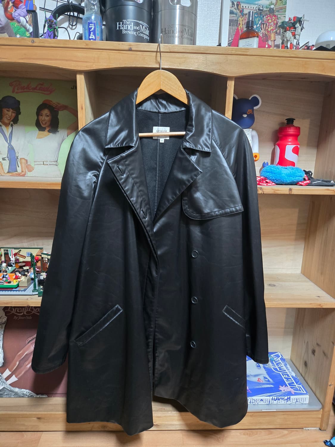 아르마니 블랙 코트 42 여성용 상품이미지1