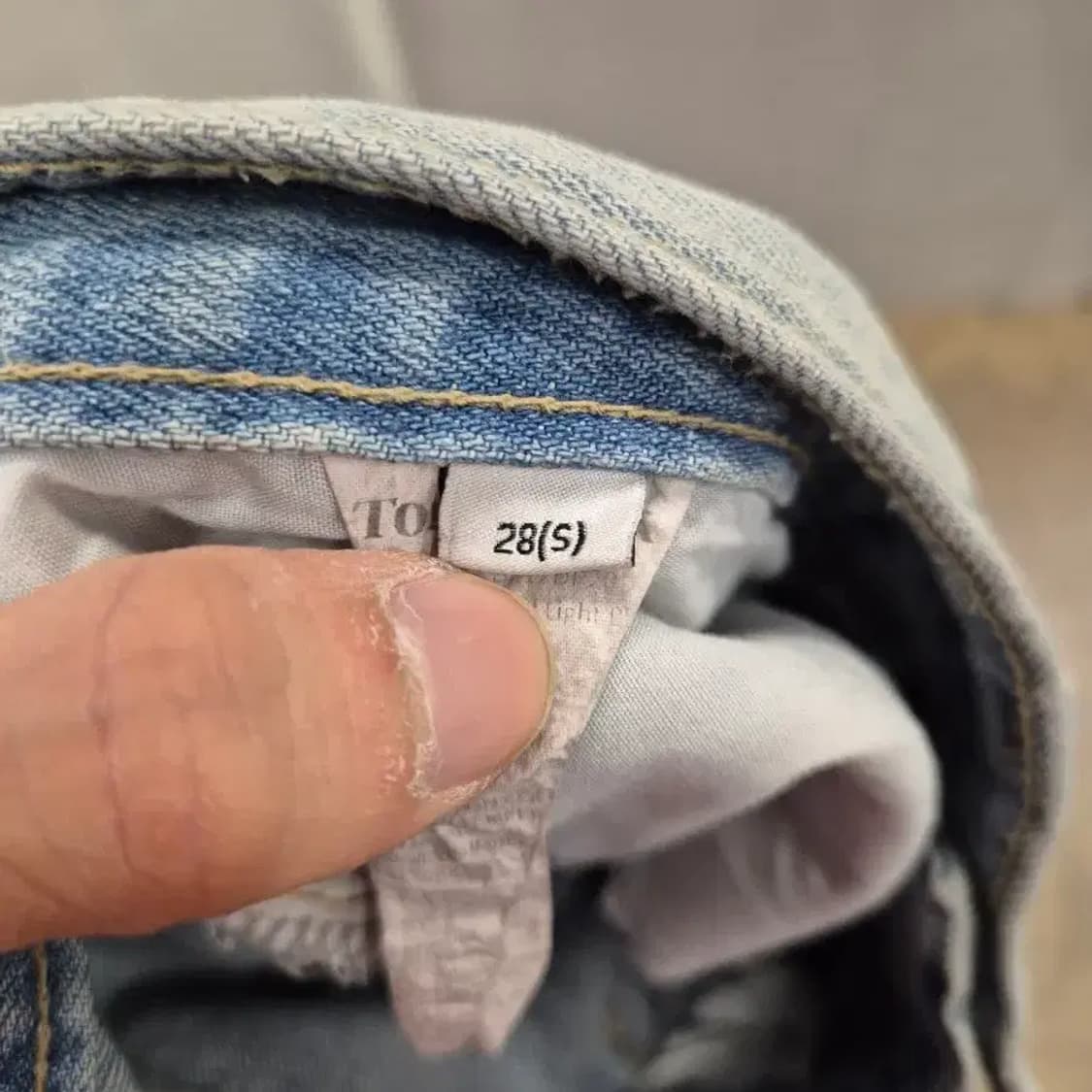 토니웩 연청 부츠컷 데님 팬츠 28(S) 상품이미지8