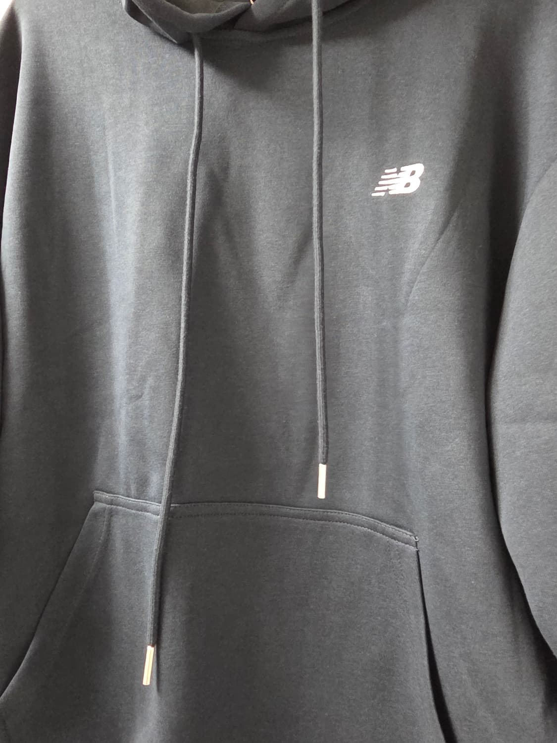 뉴발란스 네이비 후드티 RELAXED핏 상품이미지2