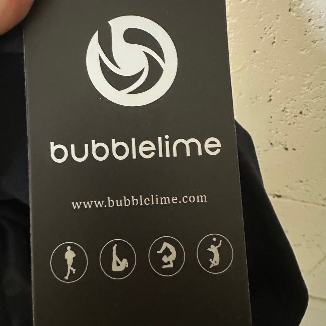 새상품 우먼S 버블라임 레깅스 블랙 상품이미지6