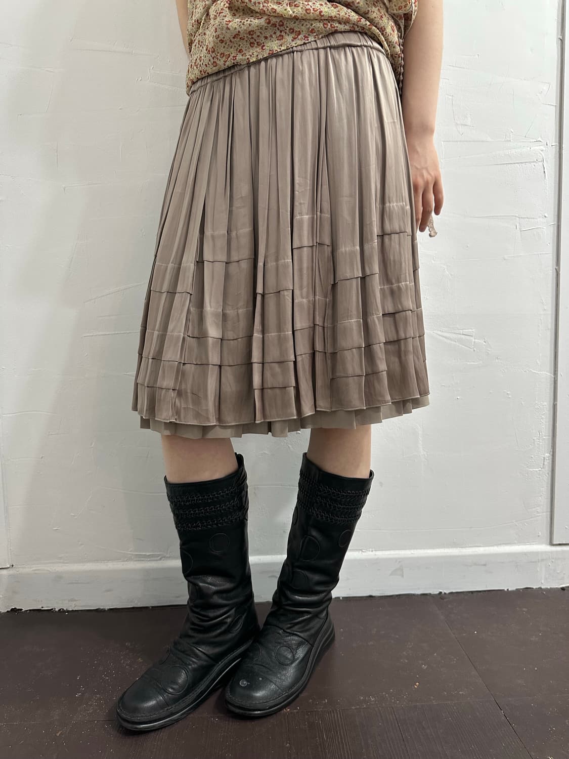 lestera reversible design midi skirt 상품이미지1