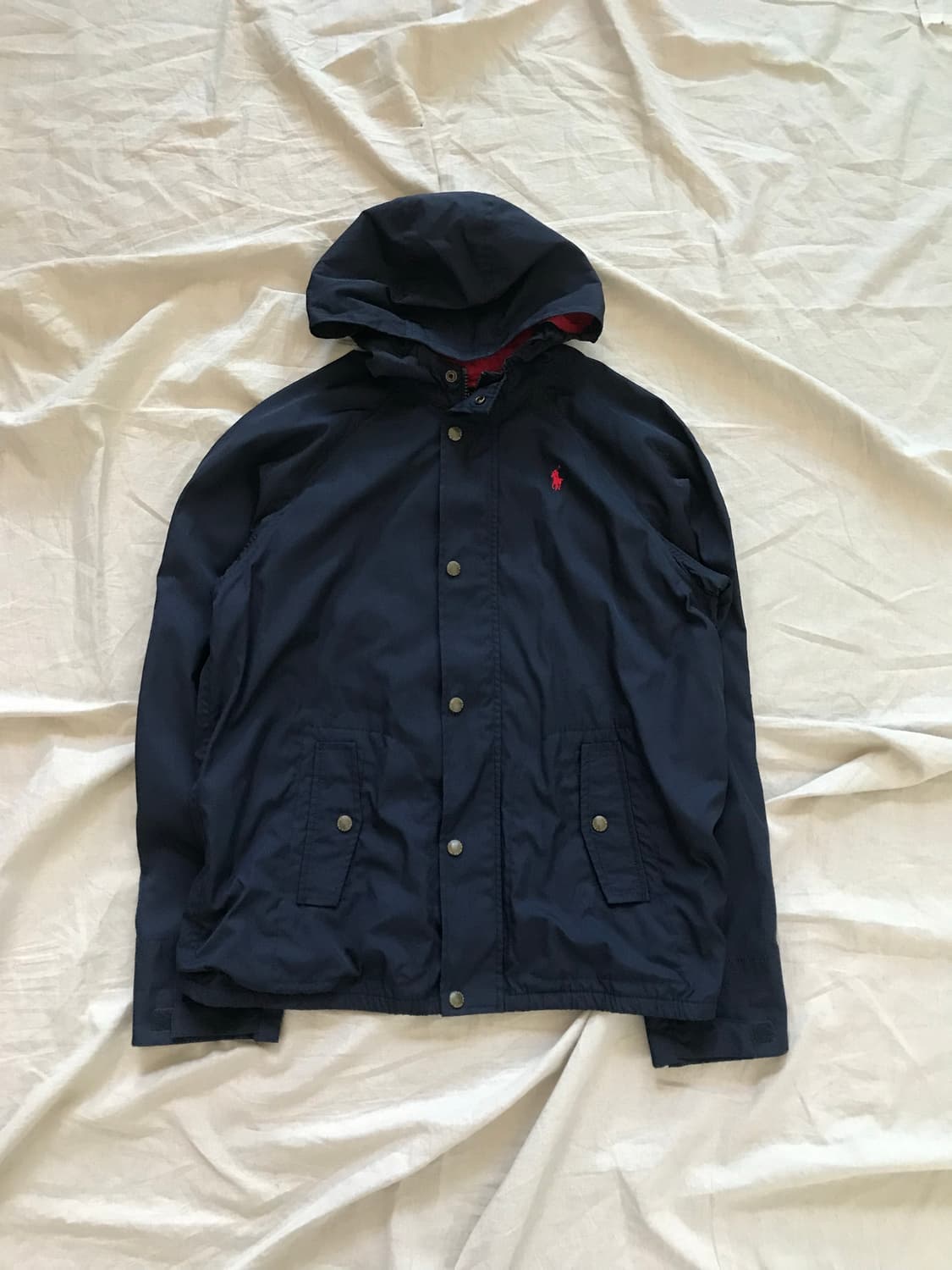 폴로 랄프로렌 포니 로고 네이비 바람막이 자켓 상품이미지5