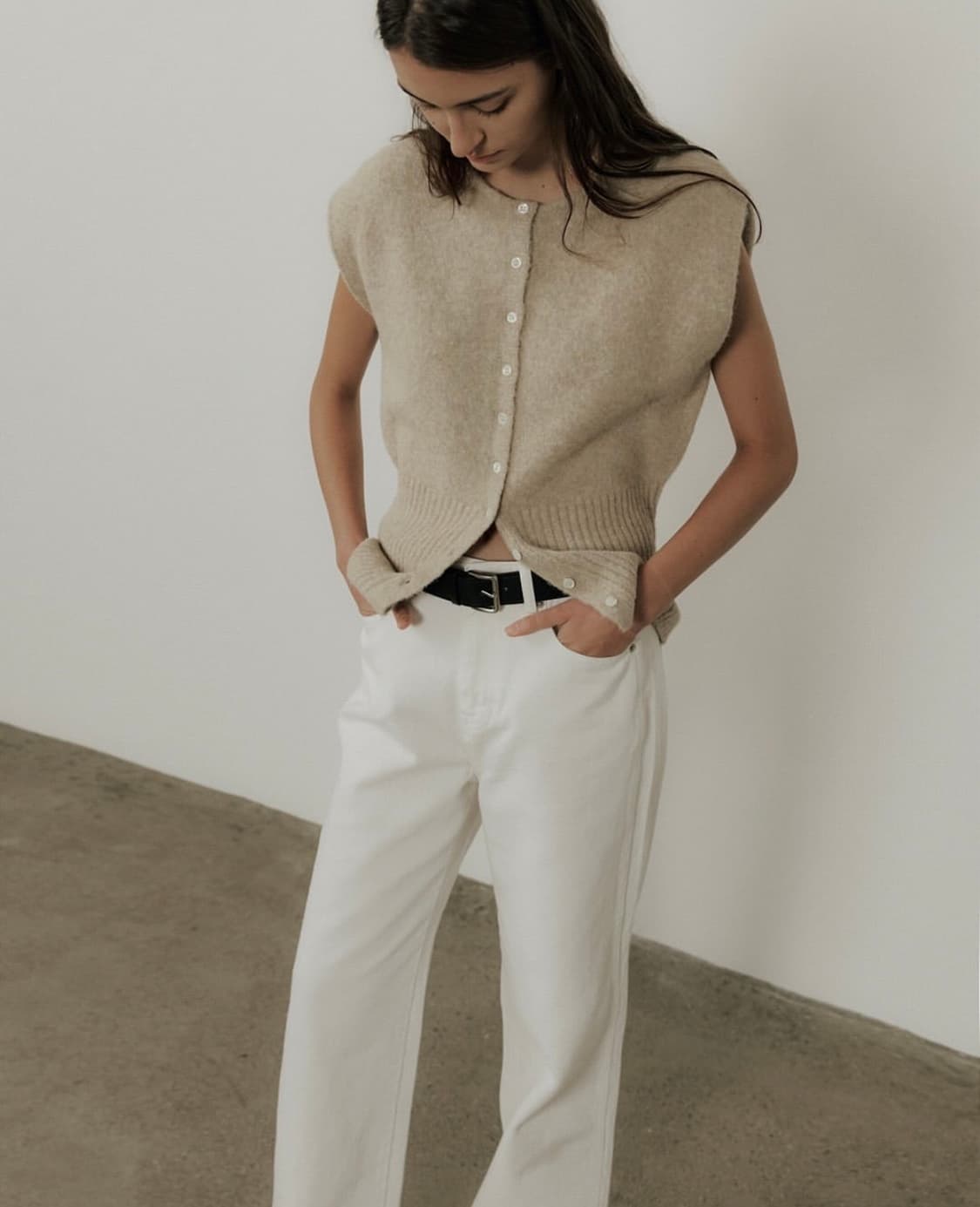 The lille 더릴 낸시 nancy 니트 베스트  상품이미지1