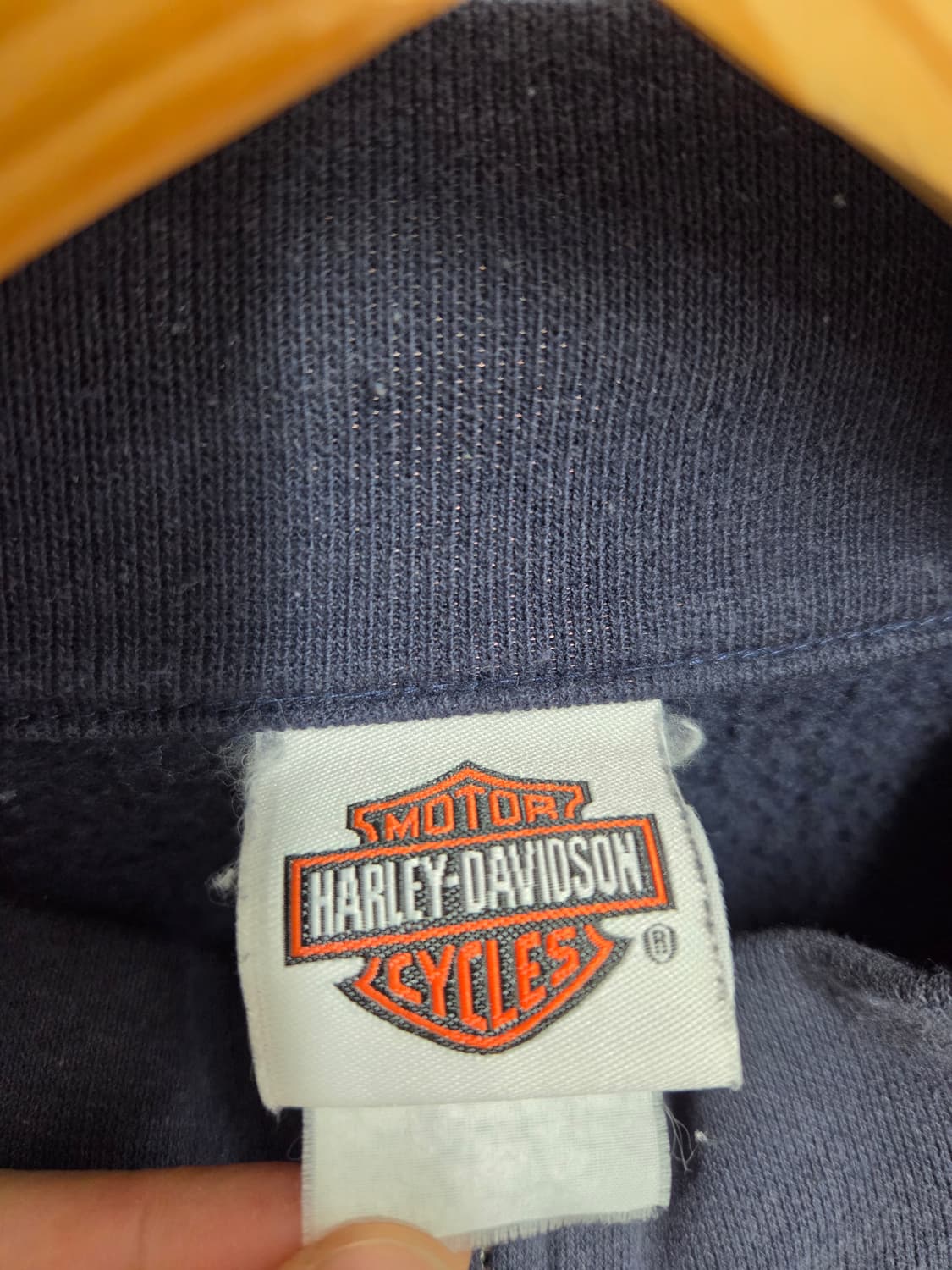 00s 할리데이비슨 블루플레임 집업 상품이미지3