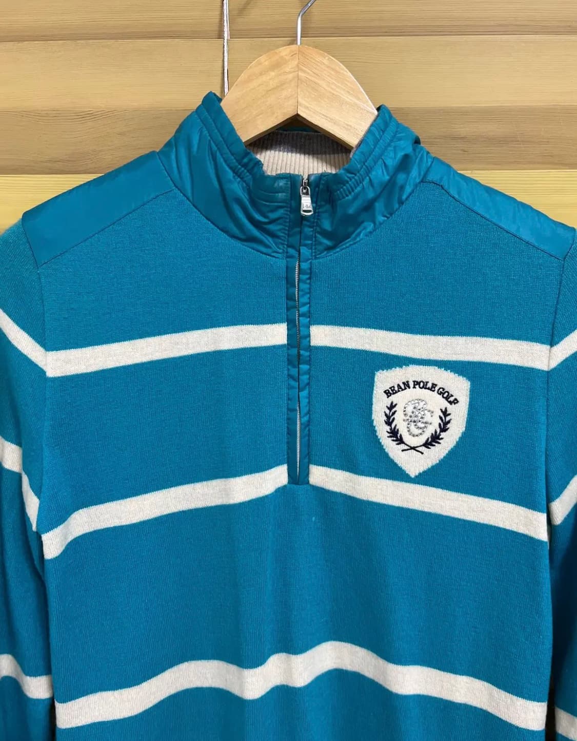 빈폴골프 여성 울방풍반집업니트 90 상품이미지1