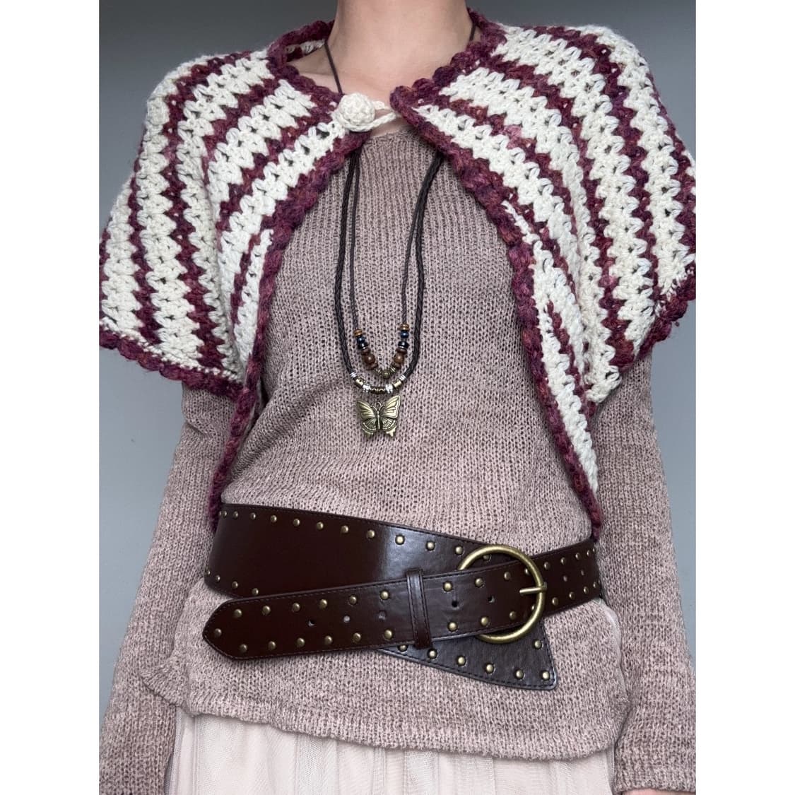 빈티지 망토 케이프 판쵸 상품이미지1