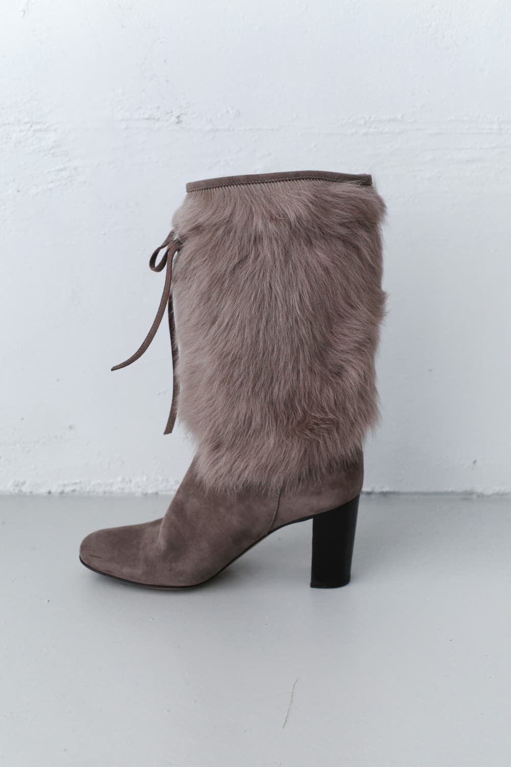 pellico) ribbon fur boots 상품이미지4