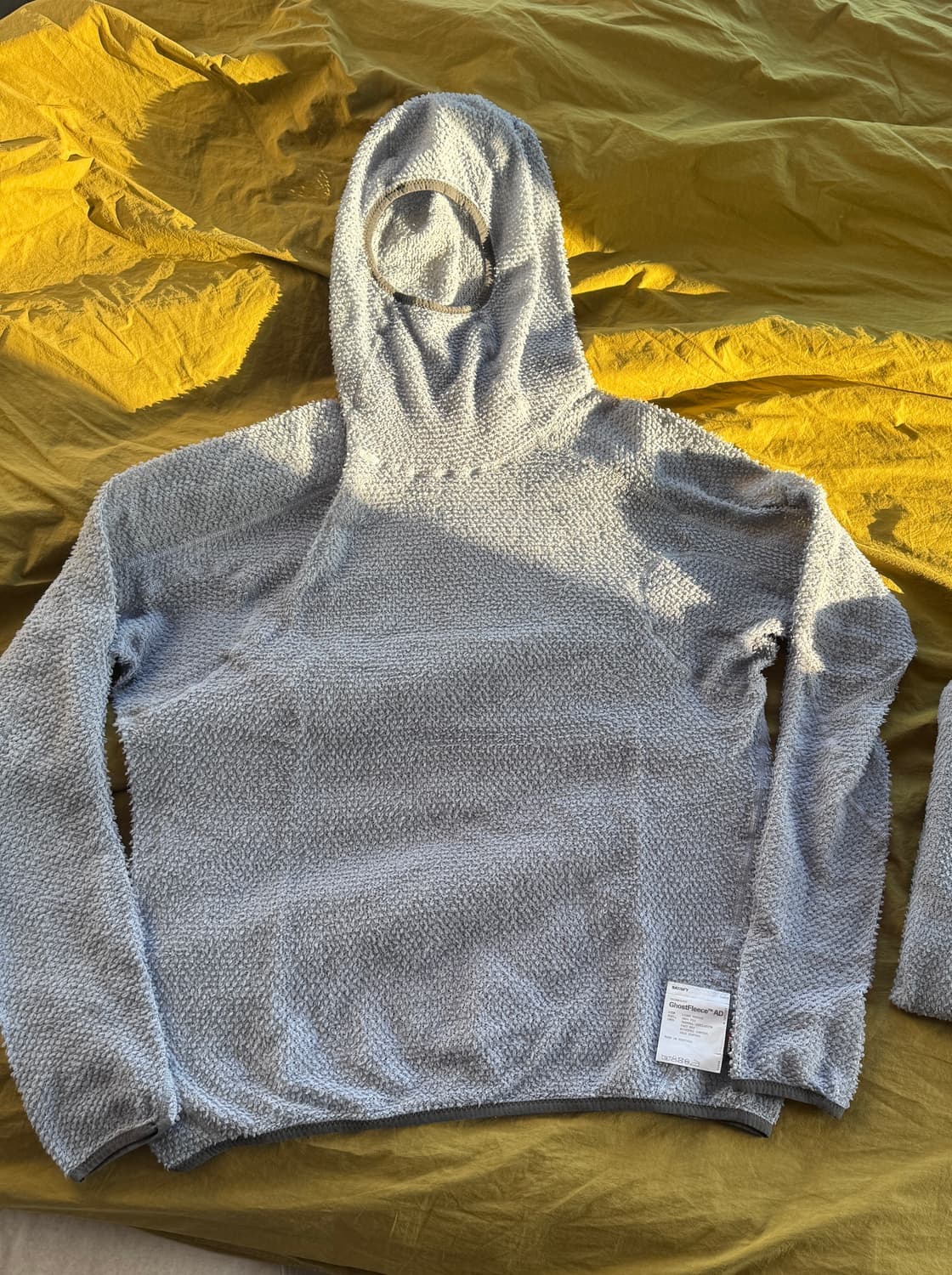 [xl] 새티스파이 고스트플리스 후드 스톤 상품이미지1