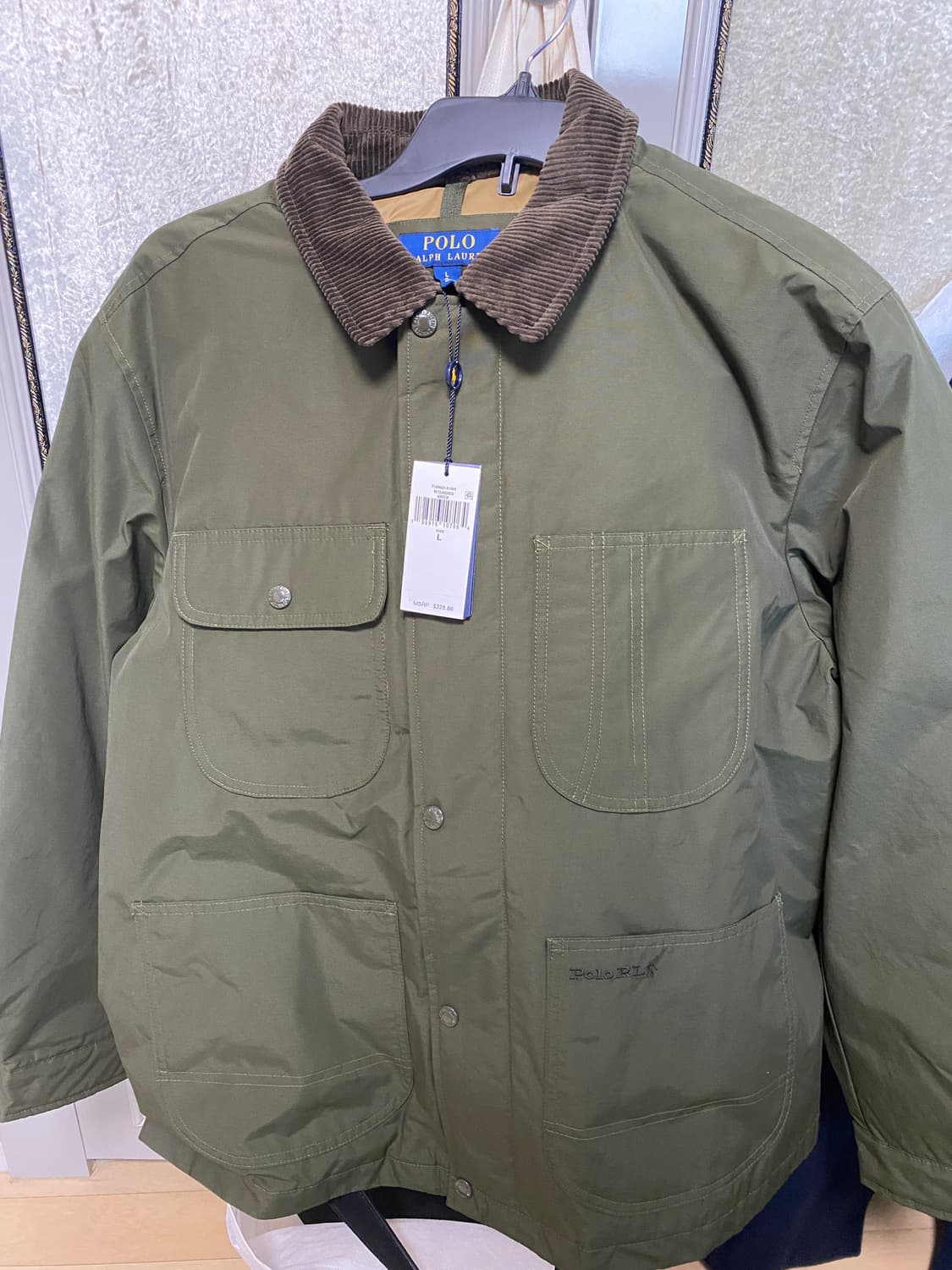 폴로 엘스던 자켓 카키 L 사이즈 새제품 상품이미지2