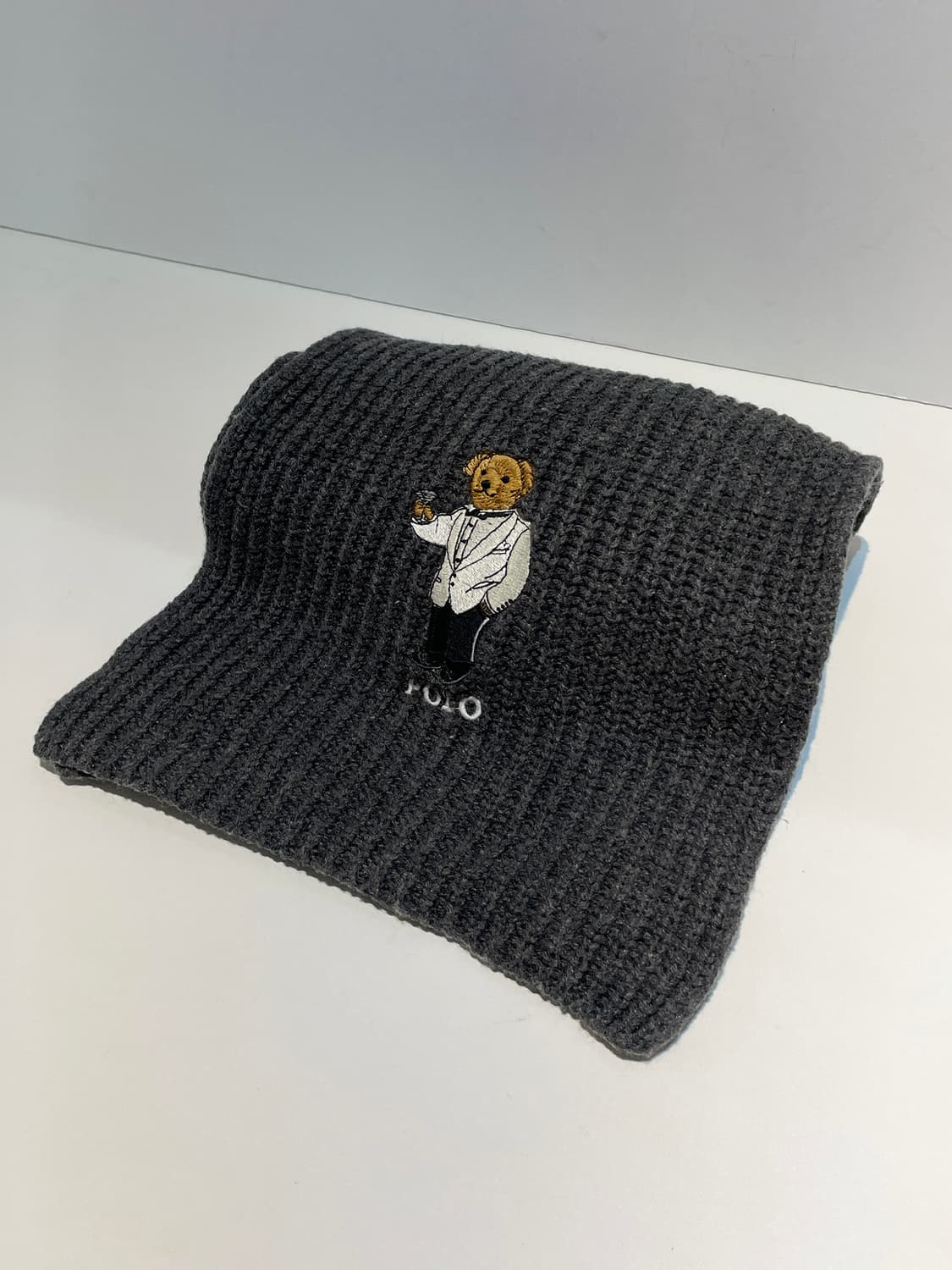 폴로 랄프로렌 베어 리브 니트 목도리 A1539 상품이미지3