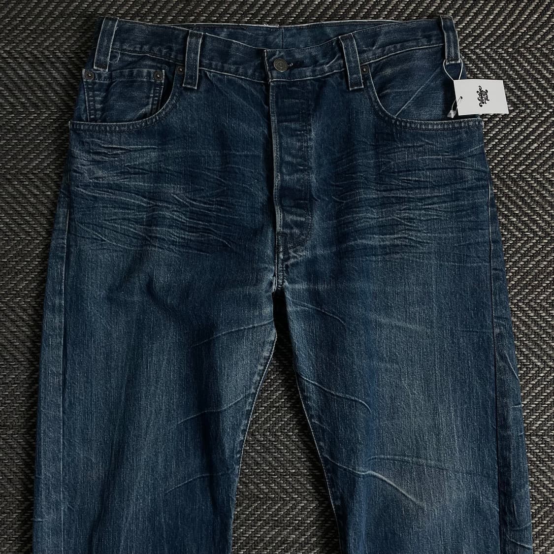 리바이스 501 워싱 데님 레귤러 팬츠y 3549 상품이미지4