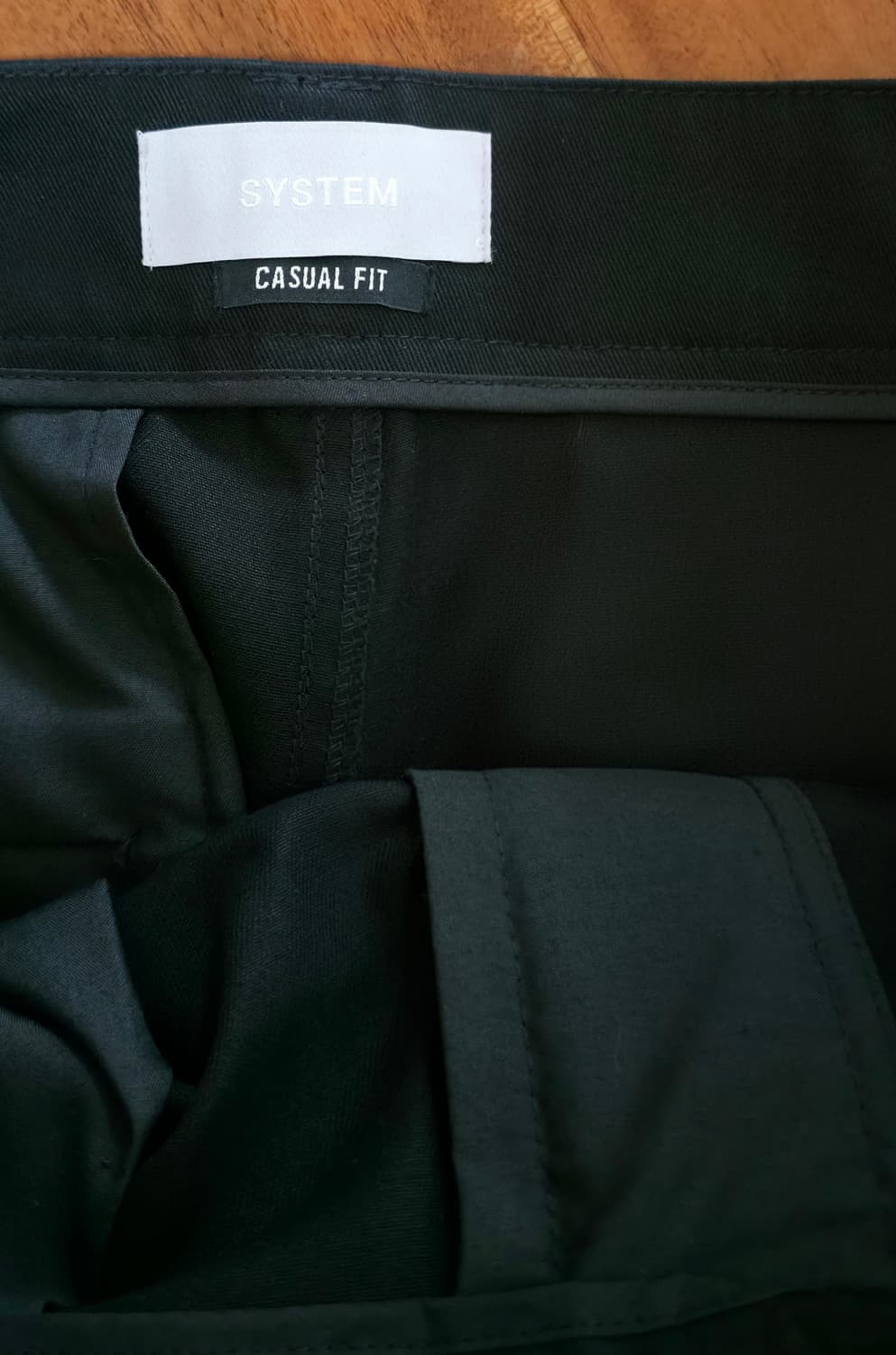 (32) 시스템옴므 와이드 블랙 카고 팬츠 상품이미지7