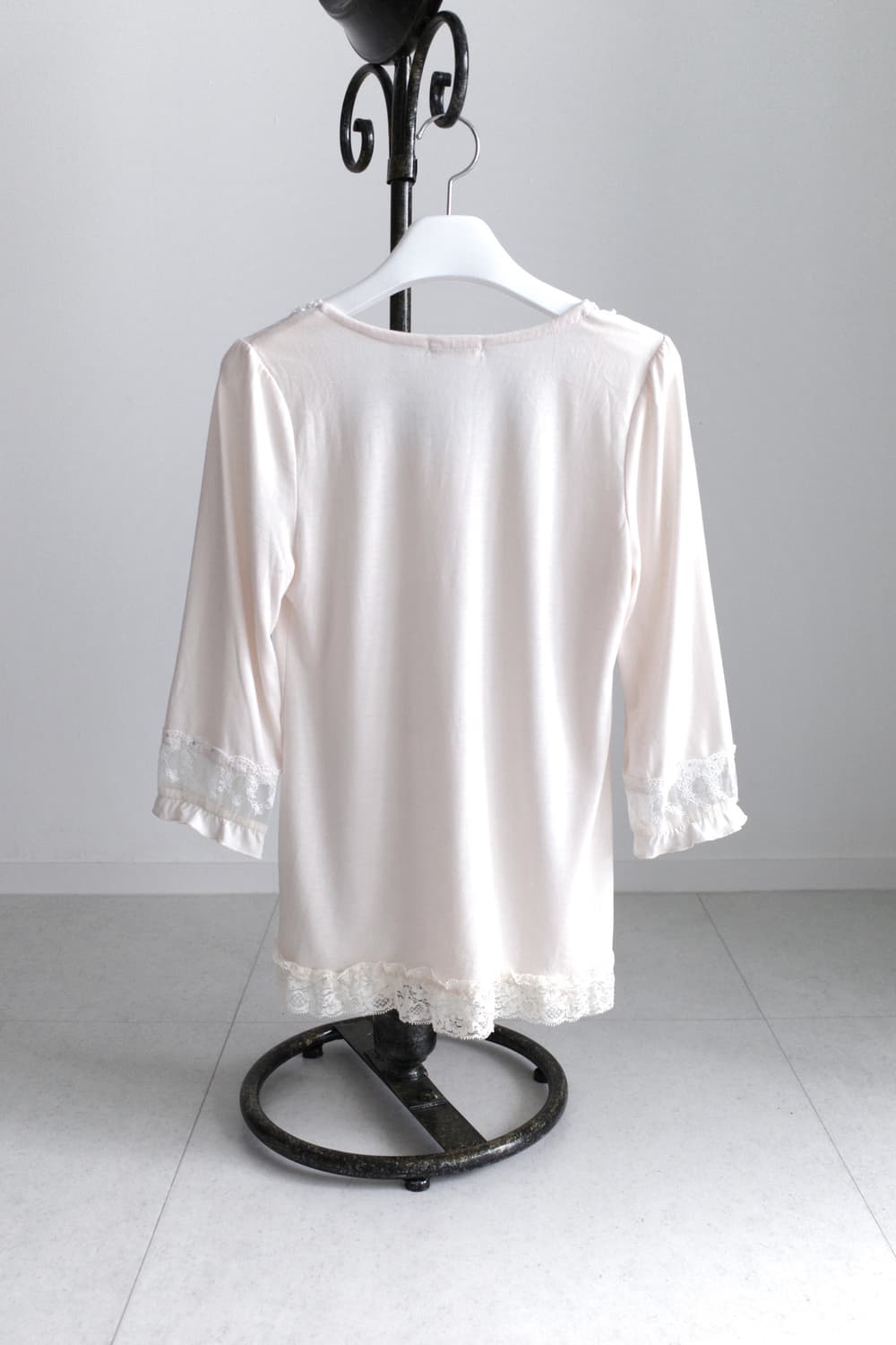 lace frill T 상품이미지2