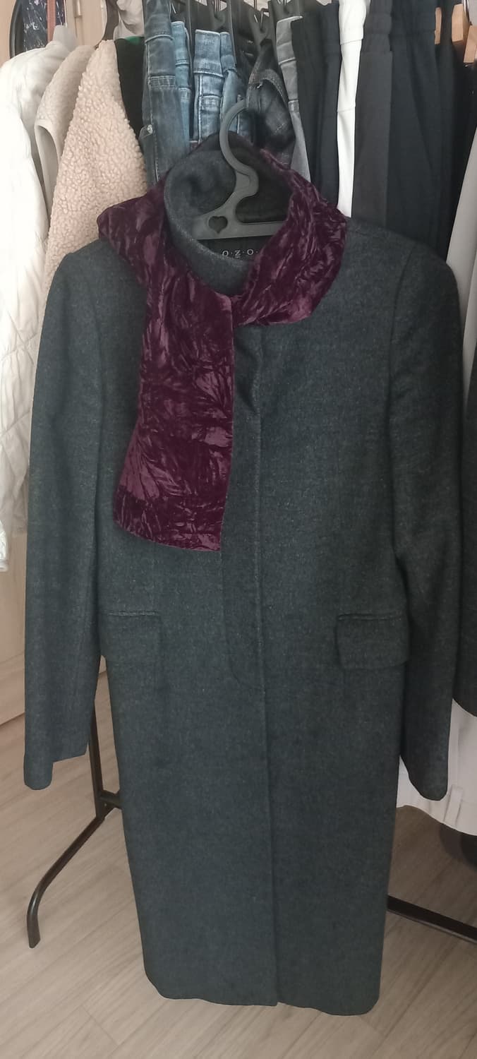 오조크 롱코트 머플러 세트 상품이미지1