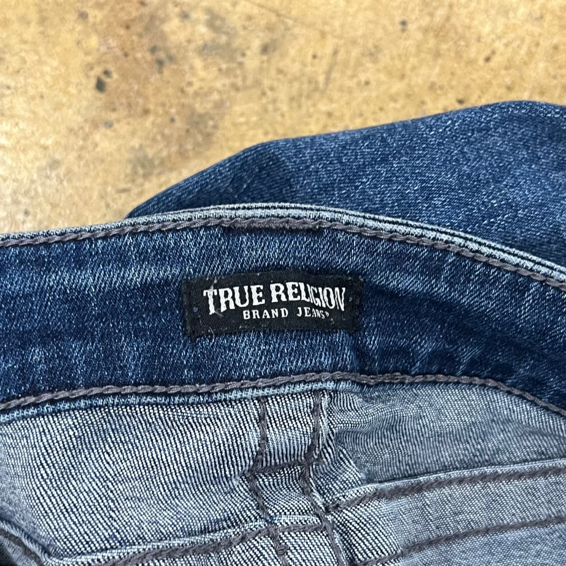 [정품/32] 트루릴리젼 블루 데님 청바지 b19 상품이미지5