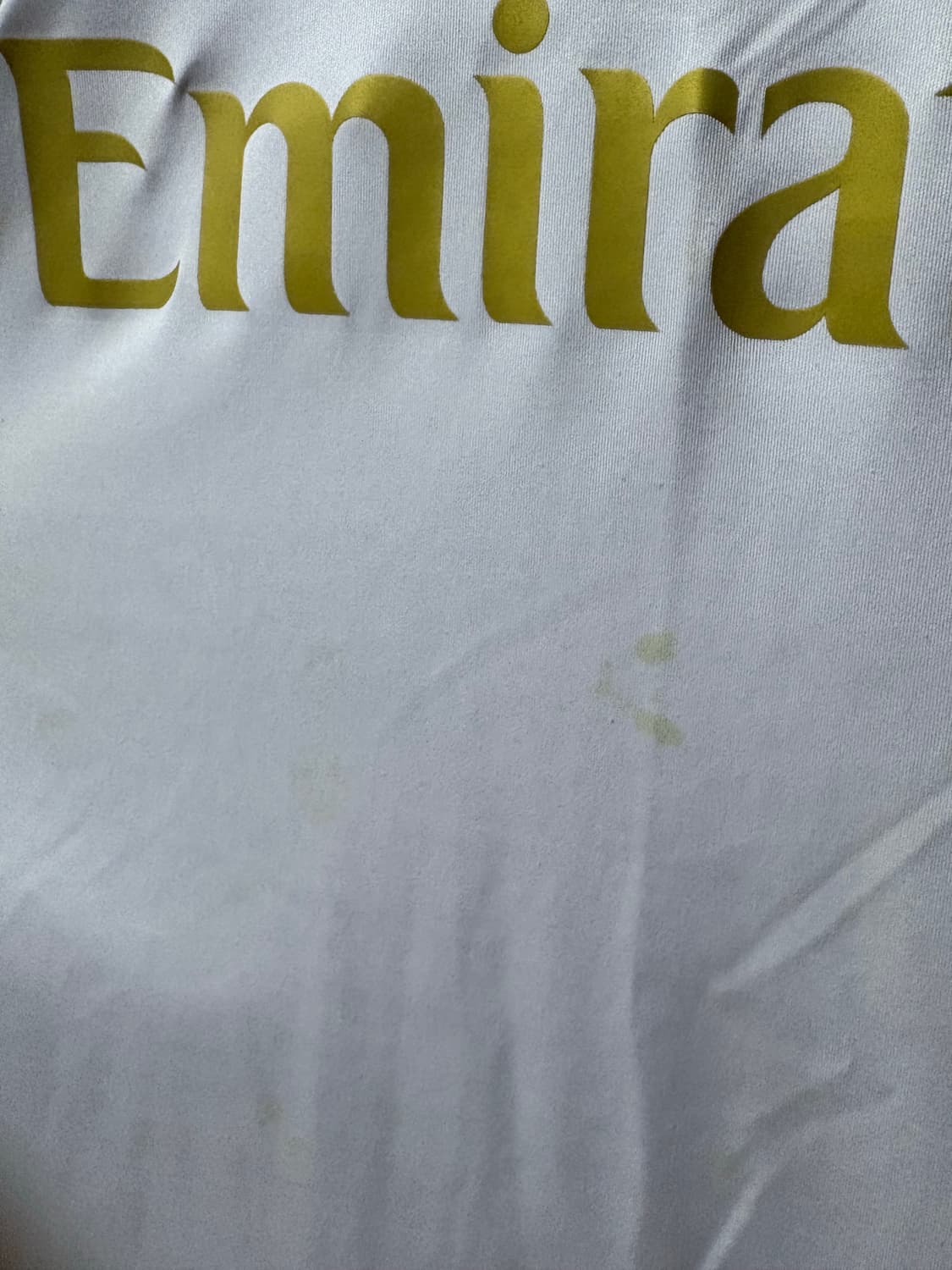 빈티지) 레알 마드리드 롱슬리브 유니폼 스카이블루&골드 상품이미지3