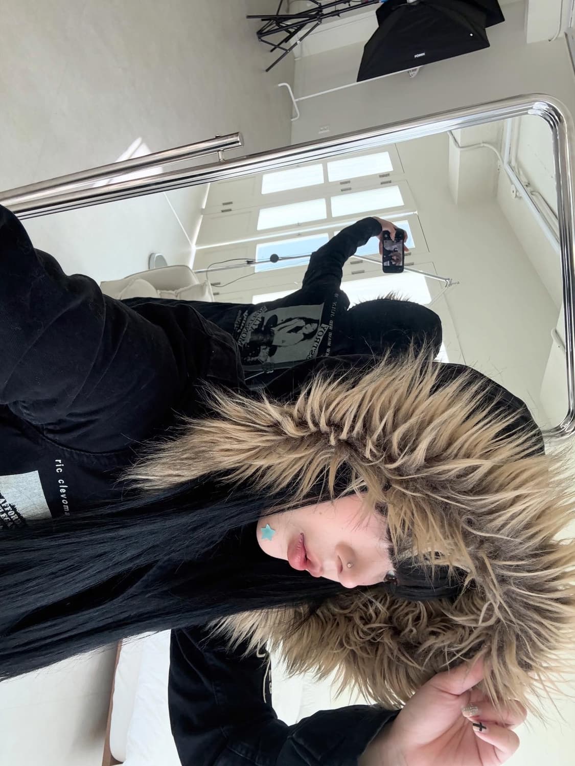 히스테릭글래머 퍼야상 상품이미지1