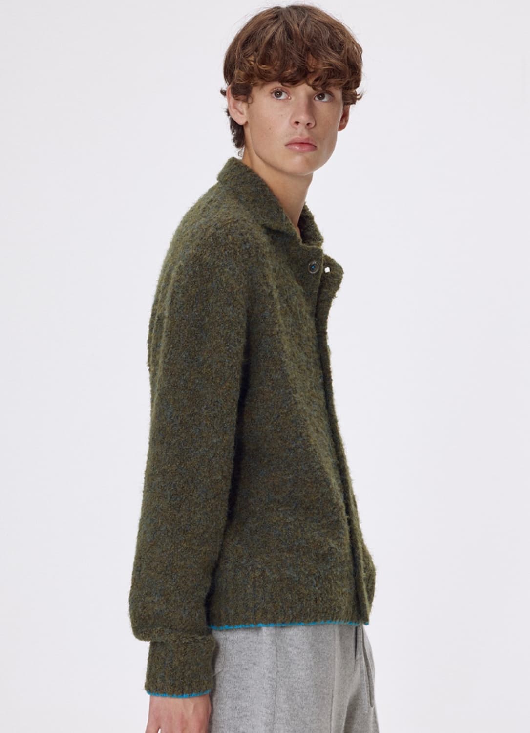 우마뭉 가디건 그린 L 상품이미지3